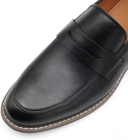 التشطيب والخياطة حذاء بدون كعب كلاسيكي للرجال من Moc-Toe Penny in Kuwait