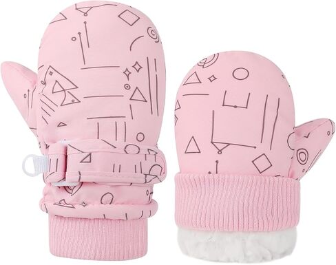 Toddler Gloves Waterproof Toddler Winter Mittens for Kids Snow Gloves Warm Baby Winter Mittens for Boys Girls in Saudi Arabia