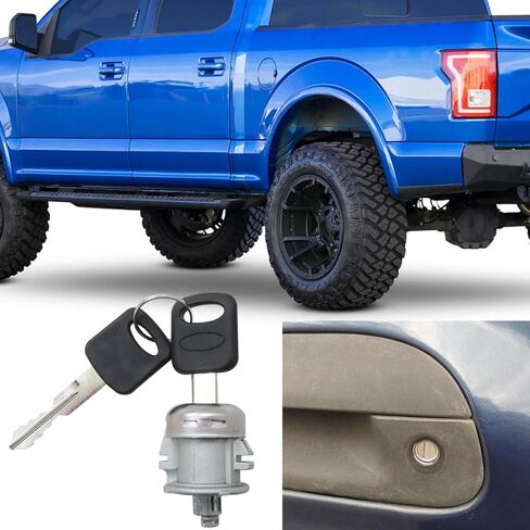 Upgraded Door Tailgate Liftgate Lock With 2 Keys 597638 703362 for Ford F-150 1997-2009 in Saudi Arabia