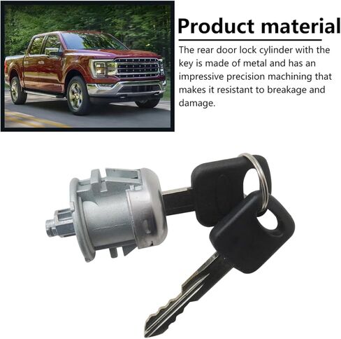 Upgraded Door Tailgate Liftgate Lock With 2 Keys 597638 703362 for Ford F-150 1997-2009 in Saudi Arabia