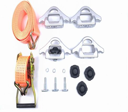 مرساة مرساة للسرير متوافقة مع Nissan Titan2004-2015، Frontier 2005–2025 نظام السكك الحديدية لسرير الشاحنة 999T7-ZV00A in Kuwait