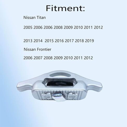 مرساة مرساة للسرير متوافقة مع Nissan Titan2004-2015، Frontier 2005–2025 نظام السكك الحديدية لسرير الشاحنة 999T7-ZV00A in Kuwait