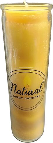 Beeswax Vigil Meditation Prayer Devotional Candle Burns up to 100 Hours. Pure 100% Michigan Local Beeswax in Saudi Arabia