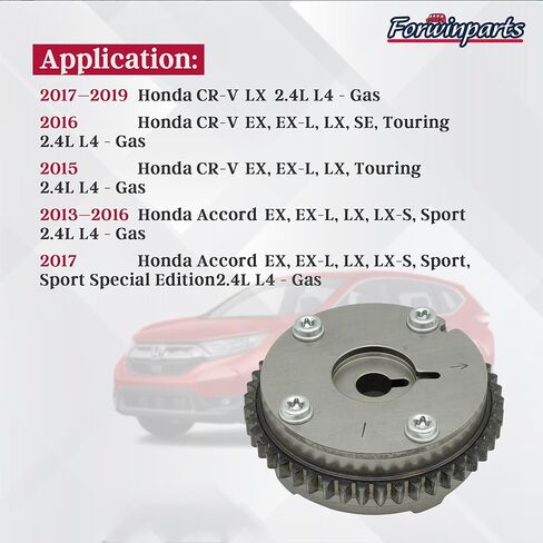 Timing Gear Phase Regulator Sprocket Actuator for 2013-2017 Honda Accord 2015-2019 Honda CR-V 2016-2020 Acura ILX TLX 14310-5A2-A01 143105A2A01 918-920 in Saudi Arabia