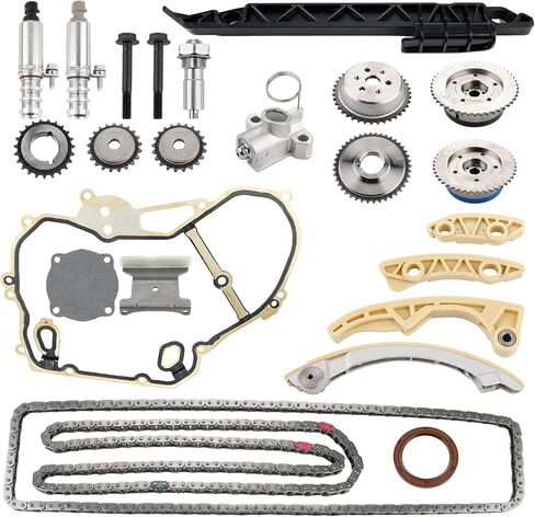 مجموعة سلسلة توقيت محرك WATERWICH متوافقة مع 2011-2017 Buick Lacrosse Verano Regal Chevy Captiva Equinox Gmc Terrain 2009 Pontiac G5 لاستبدال 90537632 12578518 24424758 in Saudi Arabia