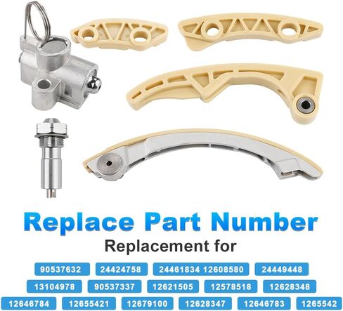 مجموعة سلسلة توقيت محرك WATERWICH متوافقة مع 2011-2017 Buick Lacrosse Verano Regal Chevy Captiva Equinox Gmc Terrain 2009 Pontiac G5 لاستبدال 90537632 12578518 24424758 in Saudi Arabia