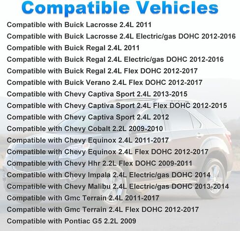 مجموعة سلسلة توقيت محرك WATERWICH متوافقة مع 2011-2017 Buick Lacrosse Verano Regal Chevy Captiva Equinox Gmc Terrain 2009 Pontiac G5 لاستبدال 90537632 12578518 24424758 in Saudi Arabia