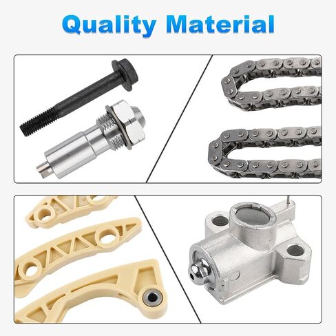 مجموعة سلسلة توقيت محرك WATERWICH متوافقة مع 2011-2017 Buick Lacrosse Verano Regal Chevy Captiva Equinox Gmc Terrain 2009 Pontiac G5 لاستبدال 90537632 12578518 24424758 in Saudi Arabia