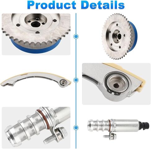 مجموعة سلسلة توقيت محرك WATERWICH متوافقة مع 2011-2017 Buick Lacrosse Verano Regal Chevy Captiva Equinox Gmc Terrain 2009 Pontiac G5 لاستبدال 90537632 12578518 24424758 in Saudi Arabia