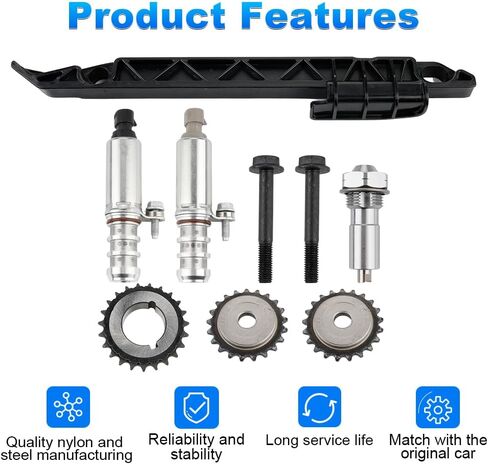 مجموعة سلسلة توقيت محرك WATERWICH متوافقة مع 2011-2017 Buick Lacrosse Verano Regal Chevy Captiva Equinox Gmc Terrain 2009 Pontiac G5 لاستبدال 90537632 12578518 24424758 in Saudi Arabia