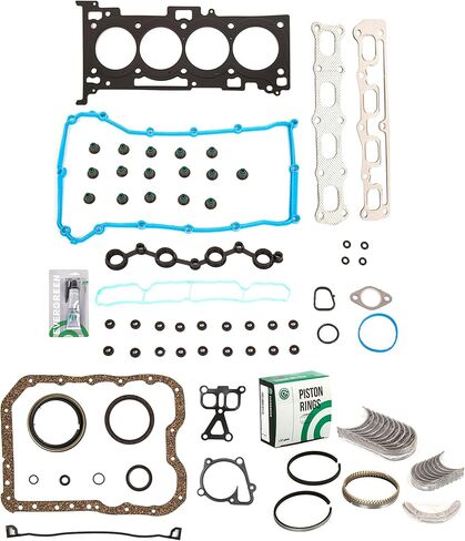 Evergreen SA-3129802787-5 مجموعة حشية كاملة حلقات محامل متوافقة مع/لـ 07-13 دودج جيب 1.8 2.0 DOHC in Kuwait
