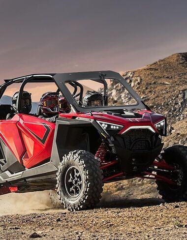 الزجاج الأمامي للممسحة الكهربائية KEMIMOTO PRO XP للسفر في يوم ممطر متوافق مع Polaris RZR PRO XP/RZR Turbo R 2020-2024، نافذة زجاجية أمامية كاملة مقاومة للخدش، الوضع التلقائي in Kuwait