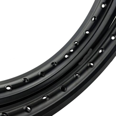 إطارات دراجة نارية من الألومنيوم 6061 مقاس 215x19 أمامية و160x21 خلفية 36 فتحة سوداء مجموعة عجلات متوافقة مع 19 بوصة و21 بوصة in Kuwait