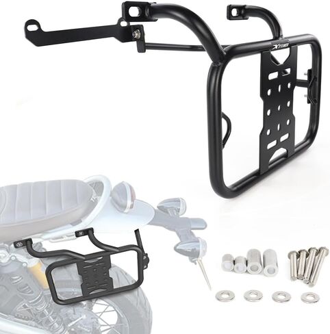 رفوف Xitomer Pannier متوافقة مع جهاز تشويش إذاعي 1200 X 2024-2025، جهاز تشويش إذاعي 1200 XC 2019-2023 جهاز تشويش إذاعي 1200 XE رفوف دعم حقيبة السرج حامل جانبي لرف أمتعة الدراجة النارية in Kuwait