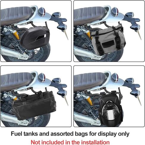 رفوف Xitomer Pannier متوافقة مع جهاز تشويش إذاعي 1200 X 2024-2025، جهاز تشويش إذاعي 1200 XC 2019-2023 جهاز تشويش إذاعي 1200 XE رفوف دعم حقيبة السرج حامل جانبي لرف أمتعة الدراجة النارية in Kuwait