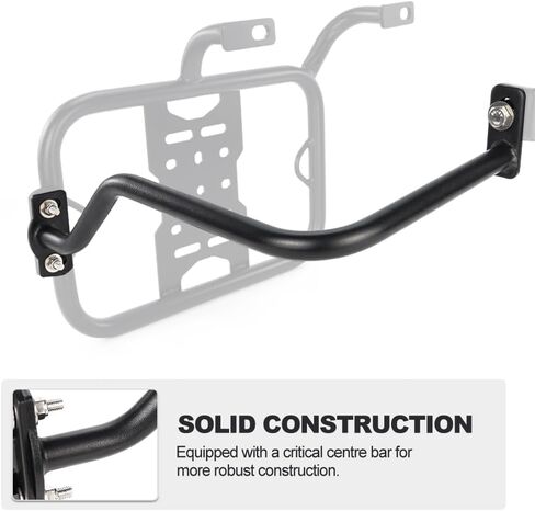 رفوف Xitomer Pannier متوافقة مع جهاز تشويش إذاعي 1200 X 2024-2025، جهاز تشويش إذاعي 1200 XC 2019-2023 جهاز تشويش إذاعي 1200 XE رفوف دعم حقيبة السرج حامل جانبي لرف أمتعة الدراجة النارية in Kuwait