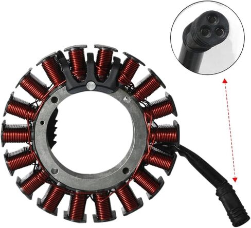 Stator Coil Compatible With FLHTCUTG FLHTCUSE FLHTCU FLHTK FLHTKL FLHTC FLHTC FLHTK FLHT FLHTP FLHX FLHXS FLHXXX 29987-06 in Saudi Arabia
