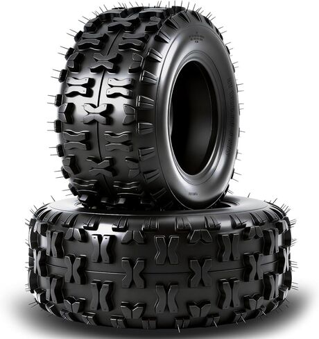 TRIBLE SIX 13x5-6 ATV/UTV Tires,13x5x6 All-Terrain Mud & Trail Tires,2PR,Tubeless,Set of 2 in Saudi Arabia