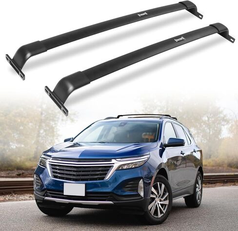 EZREXPM 220lbs Cross Bar Roof Rack Fit for Chevrolet Chevy Equinox 2018-2024 Cargo Carrier Crossbar Rooftop Accessories (with Side Roof Rails) in Kuwait