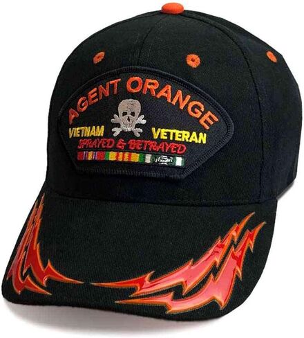 Vietnam Veteran Agent Orange - Hat w/Lightning in Saudi Arabia