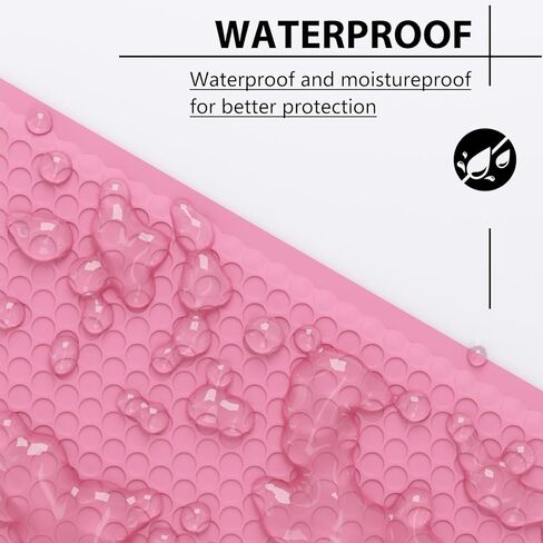 8.5x11 Inch Bubble Mailer 40 Pack, Waterproof Padded Envelopes with Strong Self-Seal Adhesive, Cushioning Shipping Bags with Bright Color for Small Business - Pink in Saudi Arabia