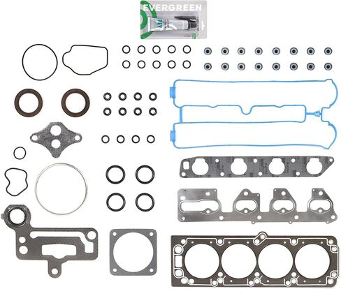 Evergreen SA-3129800653-5 Full Gasket Set Bearings Rings Compatible With/For 06-08 Suzuki Forenza 2.0L DOHC A20DMS in Kuwait