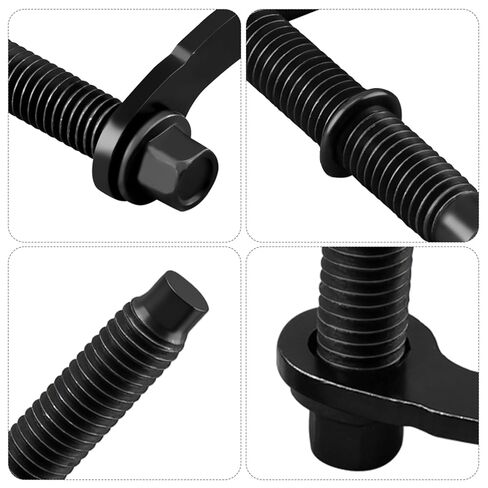 4Pcs Front Driveshaft Bolts 12.9 Class Compatible with Jeep Wrangler JK JL Gladiator JT 2007-2026 Replace 6508553AA 68003249AB 68003249AA in Saudi Arabia