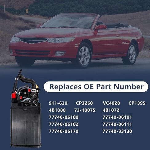 علبة بخار متوافقة مع Toyota Camry (00-03) Avalon (00-04) Solara (00-02) علبة تخزين بخار الفحم/الوقود تحل محل 911-630 CP3260 VC4028 CP1395 in Kuwait