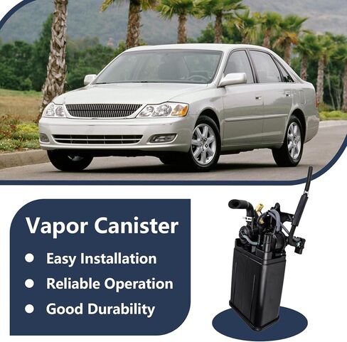 علبة بخار متوافقة مع Toyota Camry (00-03) Avalon (00-04) Solara (00-02) علبة تخزين بخار الفحم/الوقود تحل محل 911-630 CP3260 VC4028 CP1395 in Kuwait