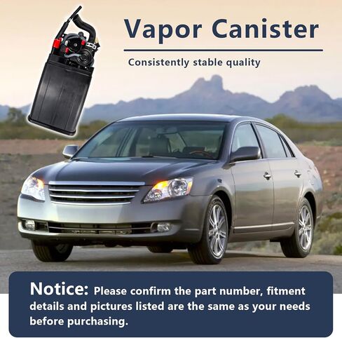 علبة بخار متوافقة مع Toyota Camry (00-03) Avalon (00-04) Solara (00-02) علبة تخزين بخار الفحم/الوقود تحل محل 911-630 CP3260 VC4028 CP1395 in Kuwait