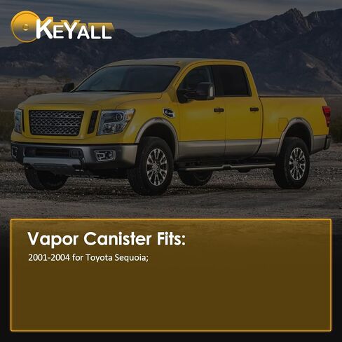 علبة بخار تحل محل OE 777400C011,77740-0C011 متوافقة مع 2001-2004 لسيارة Toyota Sequoia-علبة التبخر in Kuwait