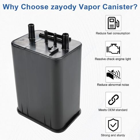 Vapor Canister Compatible with Kia Amanti 2004-2006 Optima Hyundai Sonata 1998-2005 XG300 2001 XG350 Fuel Vapor Charcoal Canister Replacement for 911-812 ‎4B1387 CP1393 CP3258 3142038100 in Saudi Arabia