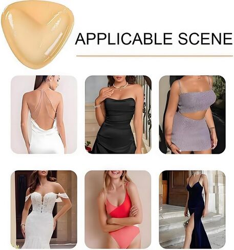 DEPOVOR Ultra Boost إدراج منصات لاصقة على الوجهين لزجة بيكيني الحشو إدراجات لملابس السباحة حمالة الصدر الرياضية in Kuwait