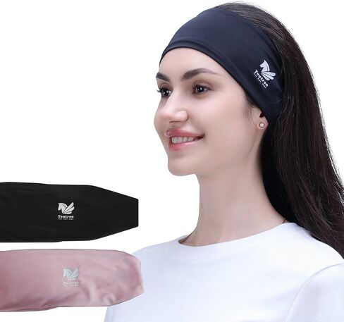 عصابات رأس تونترون للفروسية مصممة لامتصاص الرطوبة وحماية الشعر تحت الخوذات، لركوب الخيل وركوب الدراجات والتجديف بالكاياك والتزلج وتأمين براعم الأذن in Kuwait