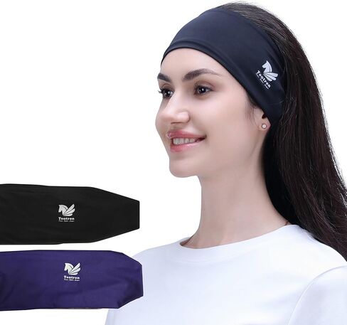 Tontron Equestrian Headbands Designed to Wick Moisture and Protect Hair Under Helmets, for Horseback Riding, Biking, Kayaking, Skating and Securing Ear Buds in Saudi Arabia