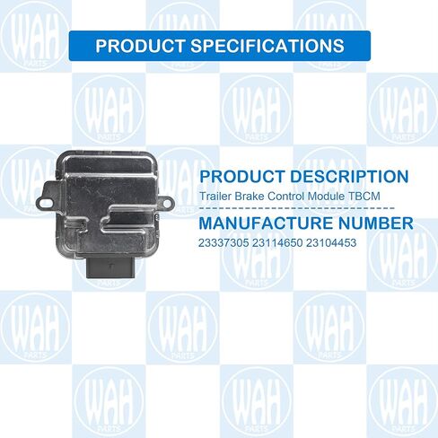 Trailer Brake Control Module TBCM Compatible with Cadillac Escalade Chevrolet Silverado Suburban Tahoe GMC Canyon Sierra Yukon 23337305 23114650 23104453 in Saudi Arabia
