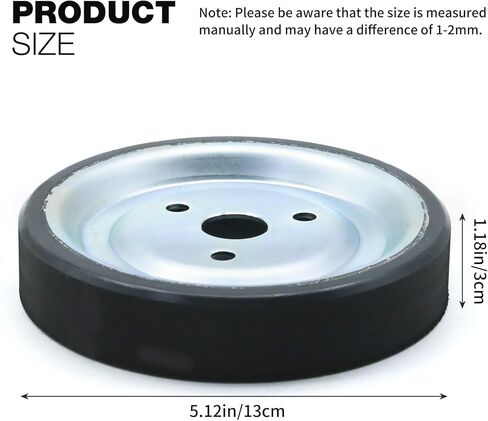 11517545958 Engine Water Pump Pulley, Replacement for Mini Cooper Countryman Paceman 2007-2016, Replaces 11517619020 11517571012 V2022322 120447 in Saudi Arabia