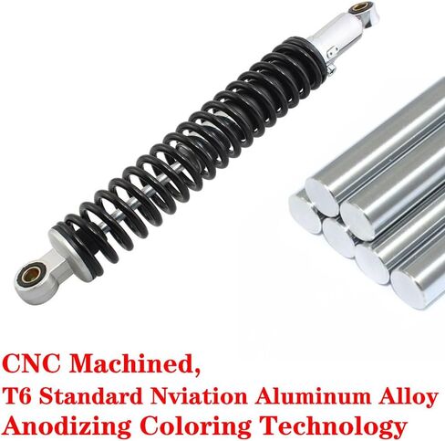 400 مللي متر العالمي للدراجات النارية الخلفي ممتص الصدمات الهوائي صالح لهوندا XL185 XL185S ، ATVs دراجات رباعية ، عربات in Kuwait