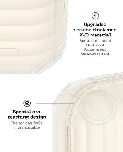 حقيبة سفر كبيرة مقاس 28 بوصة من artrips مع غطاء واقٍ، وأمتعة متينة من البولي كربونات، وقفل TSA، وعجلات دوارة صامتة، وأمتعة سفر خفيفة الوزن للرحلات الطويلة in Kuwait