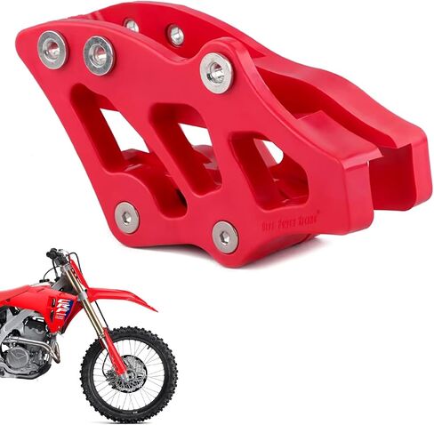 HRC Facory Edition حماية دليل السلسلة الخلفية لهوندا CRF250R CRF250RX CRF450R CRF450RX CRF450X 2007-2026 | يستبدل جزء OEM 52147-MEN-J00 و52146-MKE-A01 in Saudi Arabia