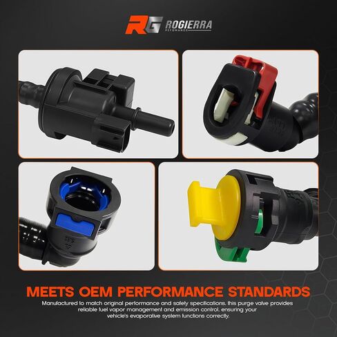 Vapor Canister Purge Valve F2GZ-9D289-A for Ford Edge 2.0L EcoBoost 2015-2022, Lincoln MKX 2016-2018, MKZ 2017-2020, Lincoln Nautilus 2019-2023, Replaces F2GZ-9D289-A F2GZ9D289A 994-930 in Saudi Arabia