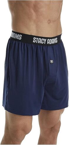ملابس داخلية قصيرة للرجال من Stacy Adams، كحلي، M in Saudi Arabia