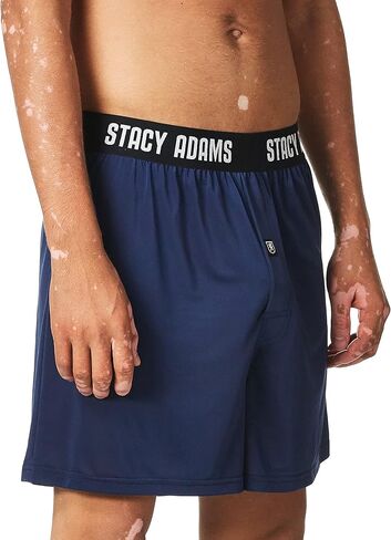 ملابس داخلية قصيرة للرجال من Stacy Adams، كحلي، M in Saudi Arabia