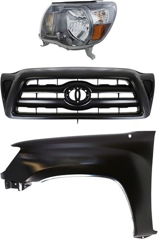 Replacement Headlight Kit (Left LH) Type 1 Halogen fits Toyota Tacoma 4.0L V6 2009-2011 in Saudi Arabia