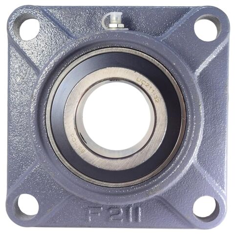 F4B-SC-200/UCF211-32 2" Four Bolt Flange Bearing with Set Screws Replaces Part F4B-SC-200/UCF211-32 (1 Pack, Cast Iron Housing, Grease Zerk) in Kuwait
