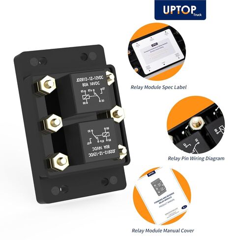 UPTOP 1 قطعة وحدة التتابع للأمام والخلف تناسب محرك القنب أو الونش، محرك الونش، محراث الثلج والرفع، يستبدل 5541100 ATP0110، ستة محطات in Kuwait