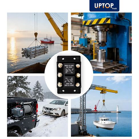 UPTOP 1 قطعة وحدة التتابع للأمام والخلف تناسب محرك القنب أو الونش، محرك الونش، محراث الثلج والرفع، يستبدل 5541100 ATP0110، ستة محطات in Kuwait