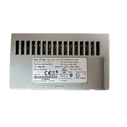 1794-OE4 وحدة الإخراج التناظرية 1794OE4 وحدة PLC مختومة في الصندوق ضمان لمدة سنة واحدة in Saudi Arabia