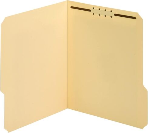 مجلدات تثبيت Office Depot Manila، 1 قفل، 1/3 علامات تبويب متنوعة، حجم الحروف، صندوق من 50، ODFM210 in Kuwait