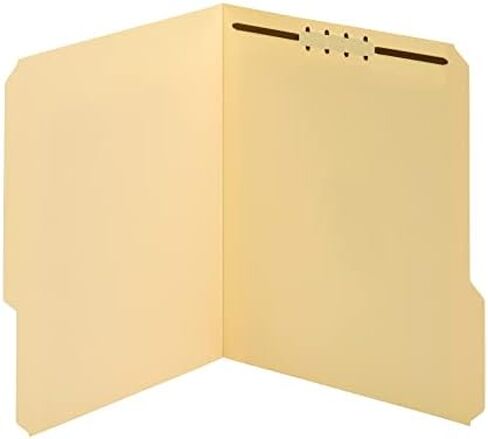 مجلدات تثبيت Office Depot Manila، 1 قفل، 1/3 علامات تبويب متنوعة، حجم الحروف، صندوق من 50، ODFM210 in Kuwait
